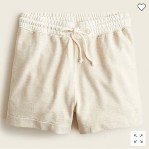 J. Crew University terry two-tone oversized hoodie